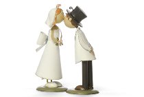 sposi baccianti 2 sort. 16 cm; 6 pz.