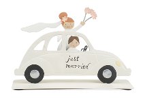 wedding in car 20x13 cm 4 pcs.