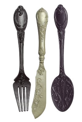 Hanger fork/knife/spoon 3 asst.