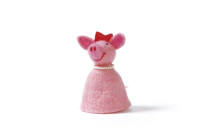 Eggwarmer pig 12 pcs. 10 cm