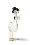 Goose "Ich wandere aus" 40 cm 2 pcs