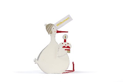 Pince oie avec gâteau 8 pcs 15 cm