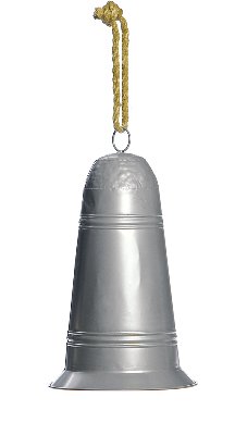 bell silver 40 cm 4 pcs.