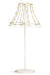 Lamp white high 108 cm with LED 2 pcs.
