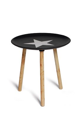 Beistelltisch mit Stern 54/ø 54 cm VE 2
