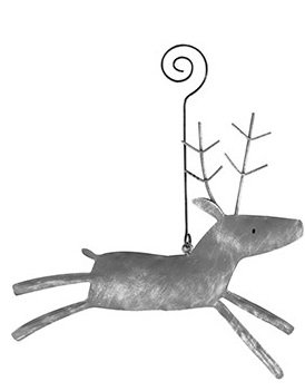 Anhänger Rentier 12 cm VE 12