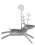 Anhänger Rentier 12 cm VE 12