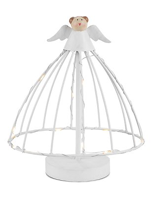Angel with LED 27 cm, 4 pc