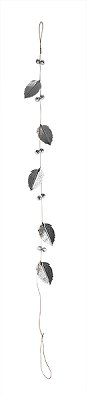 metal garland leafs 87 cm 12 pc