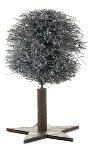 albero con glitter, 28 cm; 6 pz.