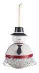 boule bonhomme de neige 16 cm 6 pcs.