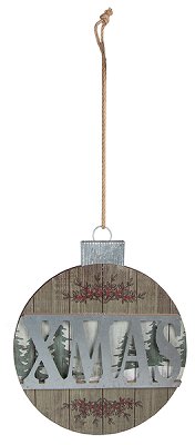 sfera XMAS ø 43 cm; 2 pz.