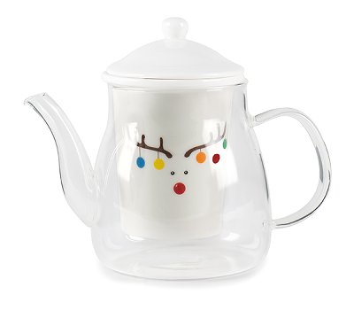 Teekanne mit Rentierkopf 500 ml VE 4