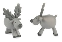 Elch grau 2 sort. 6 cm VE 12