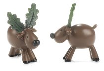 moose 2 ass. 6 cm brown 12 pcs