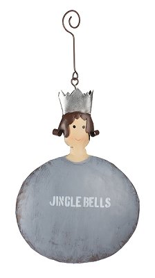 queen ornament 20 cm Jingle bells 6 pcs.