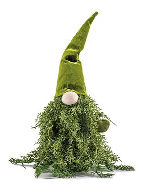 arbre de Noël avec de chapeau vert 42 cm 4 pcs.