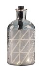 bouteille marone avec LED 20 cm 6 pcs.