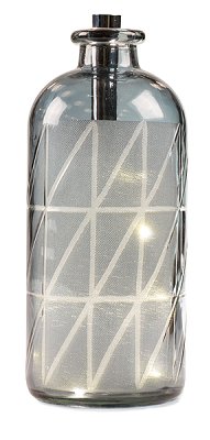 Flasche mit LED 25 cm VE 6