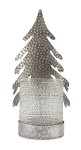portacandela albero argento 29 cm; 4 pz.