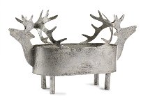 Schale mit Rentierkopf 34x19 cm VE 4