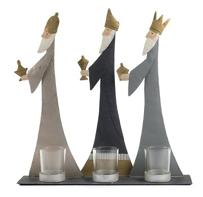 Tealight holder holy three kings