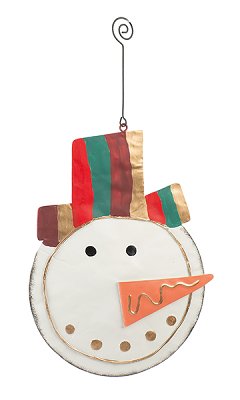 snowman ornament 20 cm 6 pcs.