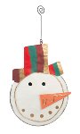 snowman ornament 20 cm 6 pcs.