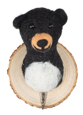 Kleiderhaken Bär 12 cm VE6