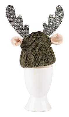 deer eggwarmer green 10 cm 12 pcs.