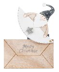 envelope with santa 15x17 cm 12 pcs.