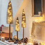 Tanne mit LED 40 cm VE 6
