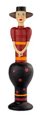 Photophore Madame rouge