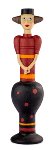 Kerzenhalter Lady rot 50 cm VE 2