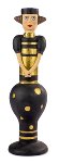 Portacandela Lady oro