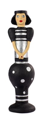 Kerzenhalter Lady silber