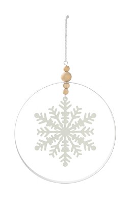 Ornement flocons de neige