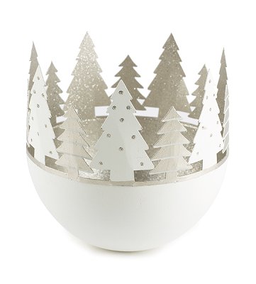Portatealight albero bianco