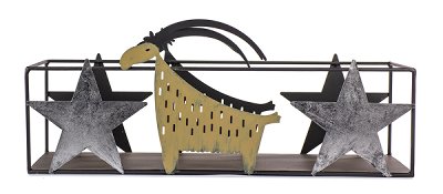 Kerzenhalter mit Rentier