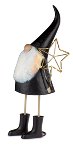 Nikolaus mit Stern LED