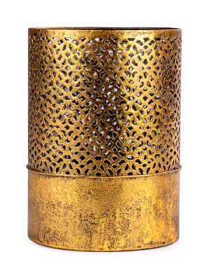 Portacandela oro