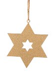 star ornament 10 cm 24 pcs.