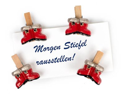 Molletta stivali set da 4 pezzi