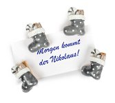 Klipper Nikolausstiefel SET/4 VE 12 SETS