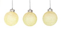 christmas with LED 8 cm 3 ass. 24 pcs.