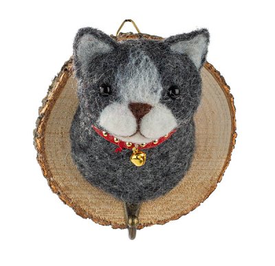 Kleiderhaken Katze