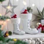Stiefel weiß