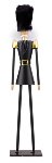 security guard black 32 cm 4 pcs.