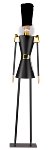 security guard black 72 cm 2 pcs.
