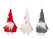santa hanger 3 ass. 14 cm 24 pcs.